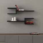 DECORTIE Fork Double Wall Shelf