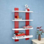 DECORTIE Fork Double Wall Shelf