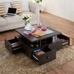 Espresso coffee table