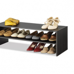 Whitmor Stackable 2-Tier Shoe Shelf